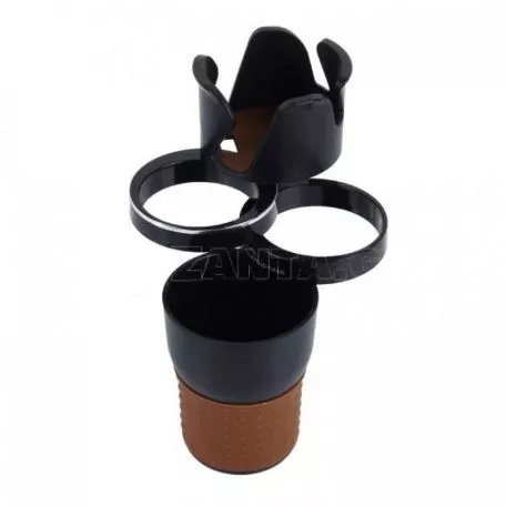 Ποτηροθήκη Πολυλειτουργική "Auto Multi Cup Case" Περιστρεφόμενη 4 Σε 1 