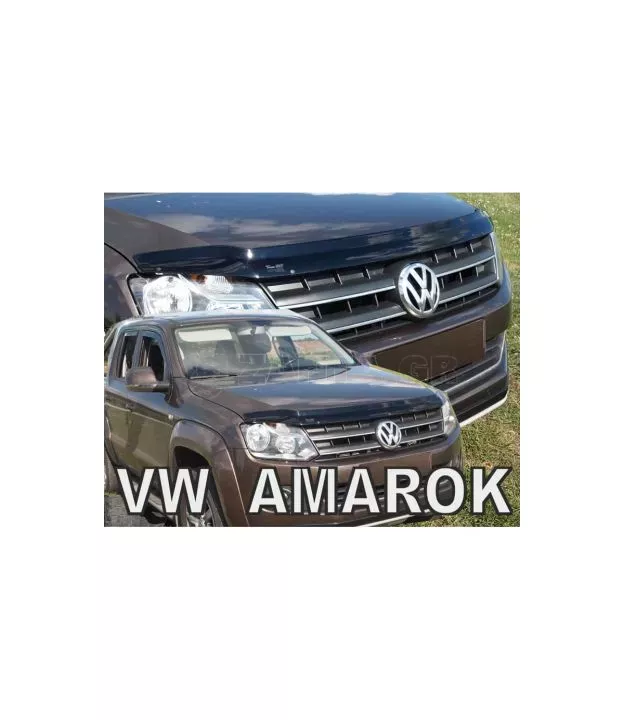 ΑΝΕΜΟΘΡΑΥΣΤΗΣ ΚΑΠΩ ΑΥΤΟΚΙΝΗΤΟΥ ΓΙΑ VW AMAROK 2009+ ΑΠΟ ΕΥΚΑΜΠΤΟ ΦΙΜΕ ΠΛΑΣΤΙΚΟ HEKO - 1 ΤΕΜ.