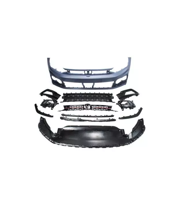 Μπροστινός Προφυλακτήρας Για VW Polo AW 18+ GTI Look Με Μάσκα & Προβολείς