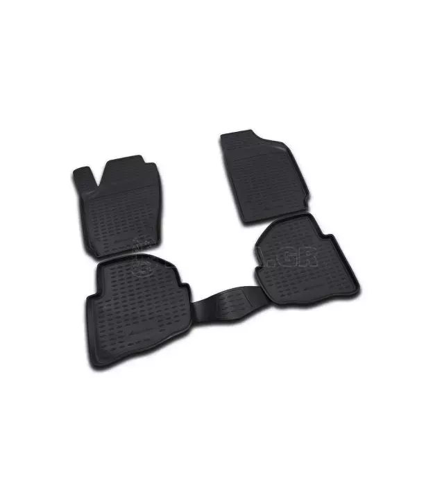ΜΑΡΚΕ ΠΑΤΑΚΙΑ ΣΕ ΣΚΑΦΗ TPE ΛΑΣΤΙΧΟ ΓΙΑ VW POLO 11/2001-08/2009 ΣΕ ΜΑΥΡΟ ΧΡΩΜΑ NOVLINE - 4 ΤΕΜ.