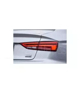 Πισινά Φανάρια Set Για Audi A3 8V 2013-2019 Sedan Led Bar Κόκκινο/Φιμέ 