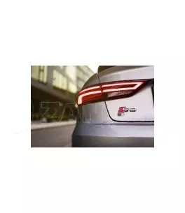 Πισινά Φανάρια Set Για Audi A3 8V 2013-2019 Sedan Led Bar Κόκκινο/Φιμέ 