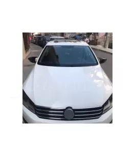 Καπάκια Καθρεφτών Για VW Scirocco 08-17, Eos 06-15, Passat CC 08-12, Jetta 10-18 Γυαλιστερό Μαύρο 2 Τεμάχια 
