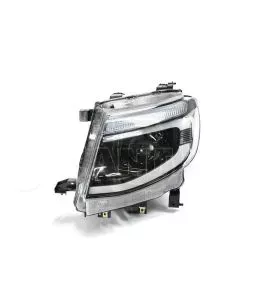 Μπροστινά Φανάρια Set Για Ford Ranger T6 2012-2015 DRL Dynamic Μαύρα Full Led Με Μοτέρ 