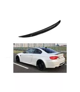 Αεροτομή Πορτ Παγκάζ Για Bmw 3 E92 05-11 M-Performance Look Από Abs Πλαστικό Μάυρη Γυαλιστερή 