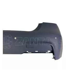 Πίσω προφυλακτήρας για BMW F30 με μονό diffuser - M pack design με ανοίγματα για parktronic 