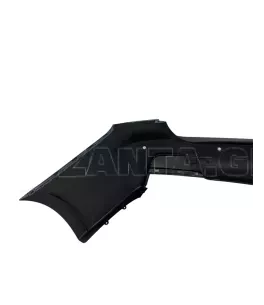Πίσω προφυλακτήρας για BMW F30 με μονό diffuser - M pack design με ανοίγματα για parktronic 