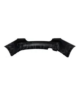 Πίσω προφυλακτήρας για BMW F30 με μονό diffuser - M pack design με ανοίγματα για parktronic 