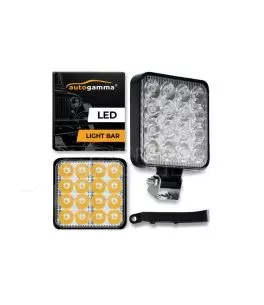 Προβολέας Εργασίας Τετράγωνος Mini FT-16 LED 12-40 Volt 50W 7000lm 6000k LEDBAR-001 1 Τεμάχιο 