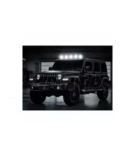 Προβολέας Εργασίας Στρόγγυλος Mini 7-Y LED 9-30 Volt 30W 2500lm 6000K LEDBAR-002 1 Τεμάχιο 