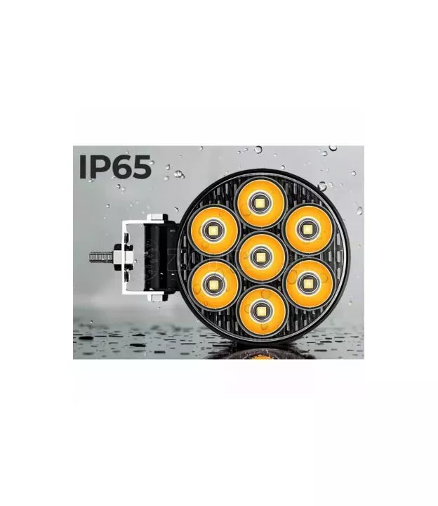 Προβολέας Εργασίας Στρόγγυλος Mini 7-Y LED 9-30 Volt 30W 2500lm 6000K LEDBAR-002 1 Τεμάχιο