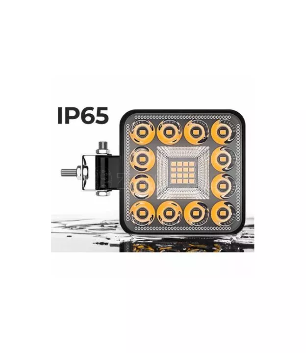 Προβολέας Εργασίας Τετράγωνος Mini 28 LED 9-40 Volt 90W 9000lm 6000k LΕDΒΑR-004 1 Τεμάχιο