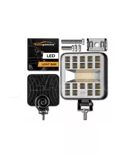Προβολέας Εργασίας Τετράγωνος Mini 7-F 29 LED 9-40 Volt 90W 9000lm 6500k LΕDΒΑR-003 1 Τεμάχιο 