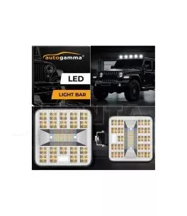 Προβολέας Εργασίας Τετράγωνος Mini 7-F 29 LED 9-40 Volt 90W 9000lm 6500k LΕDΒΑR-003 1 Τεμάχιο 