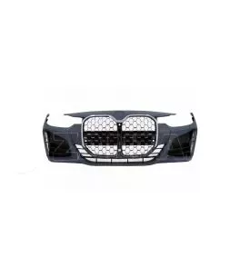 Μπροστινός Προφυλακτήρας Για 3 F30/F31 11-19 G20 / G80 M Look Black / Chrome 