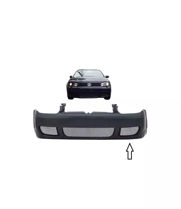 Δίχτυ Προφυλακτήρα Εμπρός Πλαινό Για VW Golf IV (4) 98-03 R32 Look Αριστερό