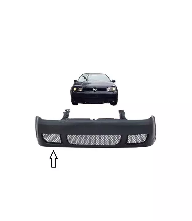 Δίχτυ Προφυλακτήρα Εμπρός Πλαινό Για VW Golf IV (4) 98-03 R32 Look Δεξί