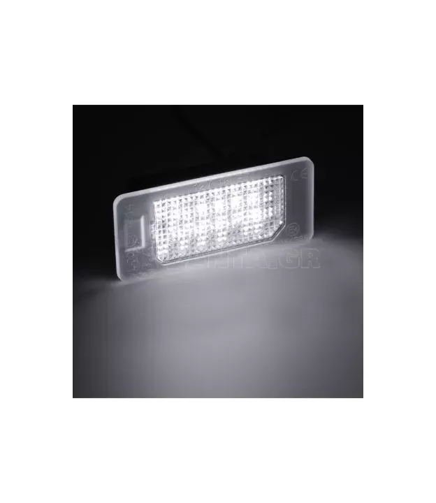 Led Φαναράκια Πινακίδας Για Fiat 500X 18+ / 500e 20+ / Abarth 500e 23+ / Alfa Romeo Tonale 22+ Ζευγάρι 2 Τεμάχια