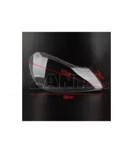Κρύσταλλα Φαναριών Για Porsche Cayenne 1 957 Facelift 07-10 Clear 2 Τεμάχια 