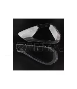 Κρύσταλλα Φαναριών Για Porsche Cayenne 1 957 Facelift 07-10 Clear 2 Τεμάχια 