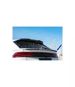 Αεροτομή Πορτ Παγκάζ Για Audi Q8 SUV 2018+ Piano Black Από Abs Πλαστικό 