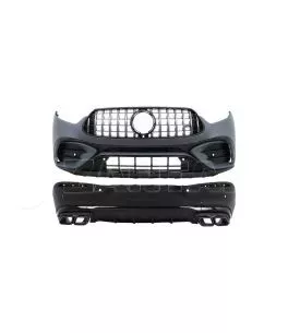 Body Kit Για Mercedes-Benz GLC Coupe C254 Sport Line (2022+) GLC63Amg Look Night Package Με Προφυλακτήρες, Μάσκα, Μπούκες 