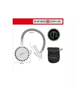 Μετρητής Πίεσης Ελαστικών Αναλογικός 75 Psi 5 Bar Swiss Drive TYRE060 
