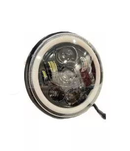 Μπροστινά Φανάρια Set Για Jeep Wrangler 96+ / Mercedes-Benz G-Class W463 / Hummer H1/H2 / Harley-Davidson Led Angel Eyes / DRL P 