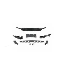 Μπροστινός Προφυλακτήρας Για Mercedes-Benz C-Class C205/W205 14-21 GTR Look (Black Mamba) Με Μαύρο/ Χρώμιο Μάσκα 