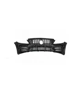 Μπροστινός Προφυλακτήρας Για Mercedes-Benz C-Class C205/W205 14-21 GTR Look (Black Mamba) Με Μαύρη Μάσκα 