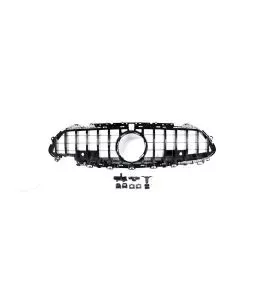 Μάσκα Για Mercedes-Benz CLS C257 / X257 2018-2023 GT Amg Panamericana Look  Μαύρη Γυαλιστερή 1 Τεμάχιο 