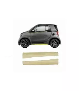 Πλαινά Μασπιέ Για Smart Fortwo 453 2014+ Brabus Look Από Abs Πλαστικό 2 Τεμάχια 
