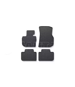 Λαστιχένια Πατάκια Geyer & Hosaja Για Bmw X3 G01 (2017 - 2024) /  X4 G02 (2018 - 2025) 4 Τεμάχια Μαύρα 915/4C 