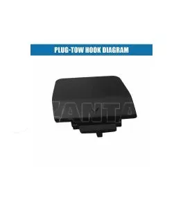 Κάλυμμα Γάντζου Ρυμούλκησης Πίσω Για Bmw 5 E60+LCI Rr. M-Tech- 2002-09 A511278972171 Τεμάχιο 