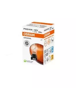 Λάμπα Αλογόνου ΡW24W WP3.3X14.5-3 12volt 24 watt Osram Original 7447 1Τεμάχιο 