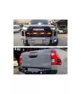 Body Kit Για Toyota Hilux Revo 2016-2019 Μετατροπή Σε Tundra 2021+ Look 