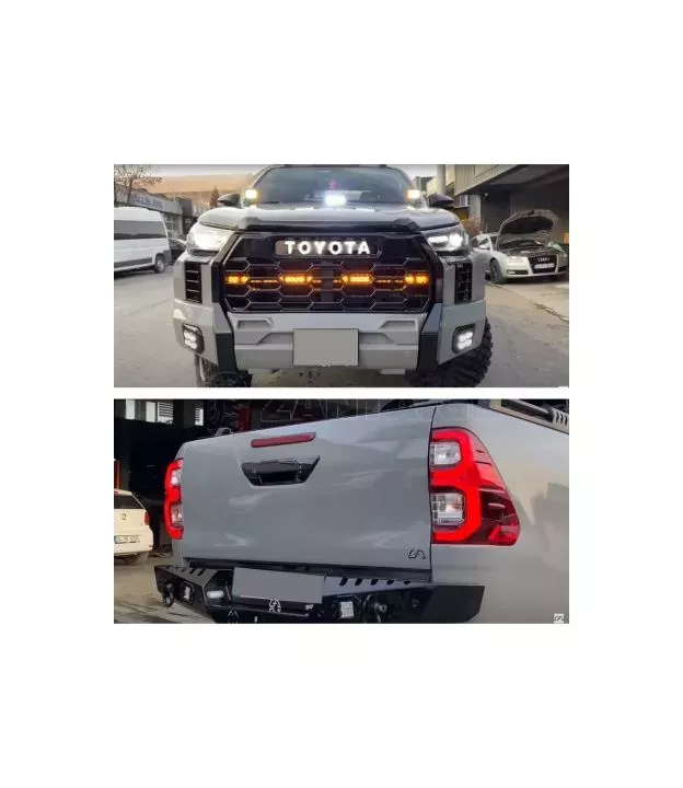 Body Kit Για Toyota Hilux Revo 2016-2019 Μετατροπή Σε Tundra 2021+ Look