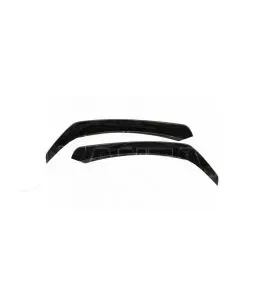 Splitters Μπροστινού Προφυλακτήρα Για Mercedes-Benz CLA W117 Facelift 16-18  Με Amg Line Προφυλακτήρα Piano Black 8 Τεμάχια 