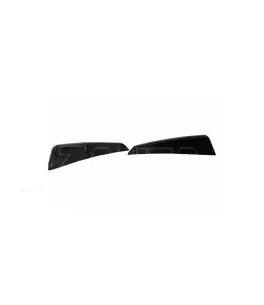 Splitters Μπροστινού Προφυλακτήρα Για Mercedes-Benz CLA W117 Facelift 16-18  Με Amg Line Προφυλακτήρα Piano Black 8 Τεμάχια 