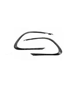 Splitters Μπροστινού Προφυλακτήρα Για Mercedes-Benz CLA W117 Facelift 16-18  Με Amg Line Προφυλακτήρα Piano Black 8 Τεμάχια 