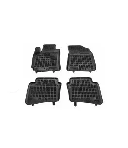 Πατάκια Σκαφάκια 3D Από Λάστιχο TPE Για Hyundai I20 2014-2020 Rezaw Plast 4 Τεμάχια Μαύρα 