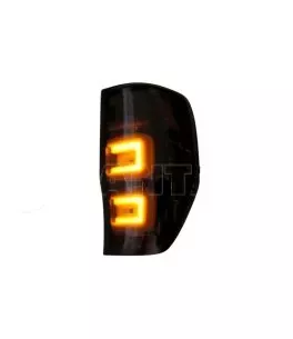 Πισινά Φανάρια Set Για Ford Ranger T6 T7 T8 12-20 Led Bar Dynamic Black Full Led 