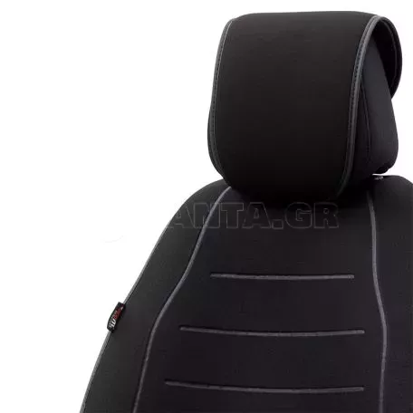 Πλατοκάθισμα Αυτοκινήτου Otom Active Line Ύφασμα Lacoste Ανάγλυφο Μαύρο ACTL-101 1 Τεμάχιο 