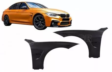Μπροστινά Φτερά Για Bmw 3 F30 / F31 11-19 M3 Design 2 Τεμάχια 