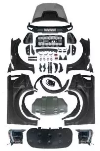 Body Kit Για Ford Ranger (T6/T7/T8) 2012-2022 Μετατροπή Σε F150 Facelift 