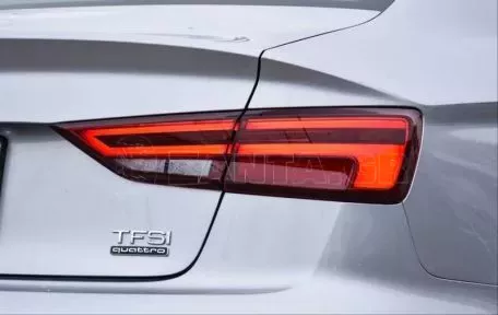 Πισινά Φανάρια Set Για Audi A3 8V 2013-2019 Sedan Led Bar Κόκκινο/Φιμέ 