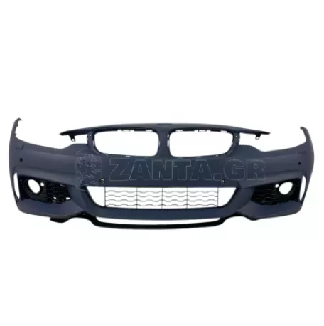 Προφυλακτήρας εμπρός για BMW F32/F36 (2013-2020) - M3 design με ανοίγματα parktronic και πιτσιλίθρες 