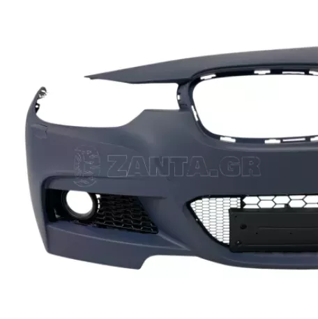 Προφυλακτήρας εμπρός για BMW F30 (2012-2018) - M pack design με άνοιγμα για προβολάκια, χωρίς parktronic 