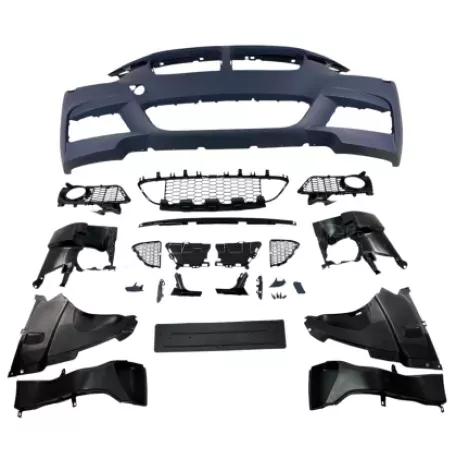 Προφυλακτήρας εμπρός για BMW F30 (2012-2018) - M pack design με άνοιγμα για προβολάκια, χωρίς parktronic 
