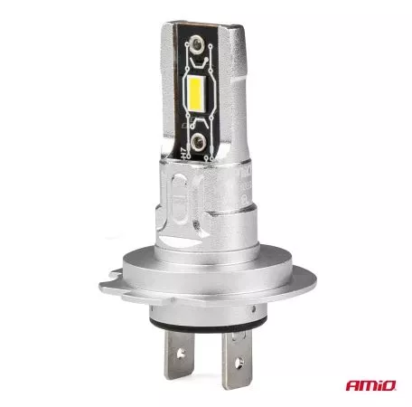 AMIO ΛΑΜΠΕΣ LED H7 H-SERIES 12>24V 50W 6500K 2225lm +200% CSP LED  AMiO - 2 TEM. 03332/AM 